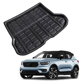 Hukyu 550738815150 Rear Boot Cargo Liner Trunk Floor Mat Carpets Tray For Volvo Xc40 2017-2024 2018