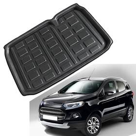 Hukyu 550742252682 Cargo Liner Rear Trunk Boot Mat Luggage Tray Floor Carpet For Ford Ecosport 2019