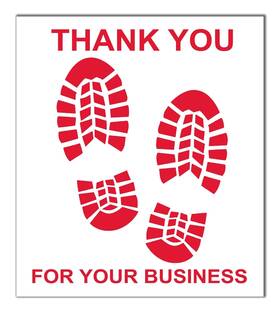 Fmp1517red250 Huron Vehicle Disposable Polycoated Paper Floor Mats Red 250/500/1000 250