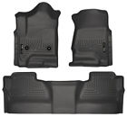 Hus9831g Husky Liners Weatherbeater Gmc Sierra Crew Cab Floor 787765287319