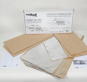 742504 Hushmat Sound Deadener Trunk Insulation Kit For 2018-2021 Toyota C-hr