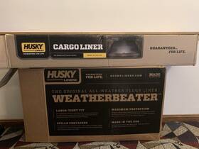 20681 Husky 95681 Liners Weatherbeater 2017-2023 Jeep Compass-floor Mats And Cargo Liner