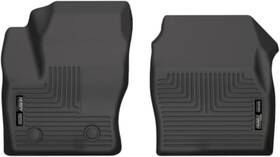 13351 Husky Liners Huskyliner Floor Mats For 2020-2024 Ford Transit Connect With Vinyl Flooring