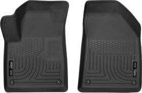 13581 Husky Liners Liner Weatherbeater Blk Front Floor For 2015-2023 Jeep Cherokee Suv