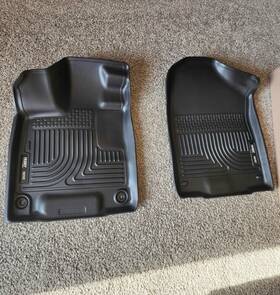 18411 Husky Liners New Xact Fit Floor Mats. Honda Pilot 2016 To 2023 And Passport 2019 2025