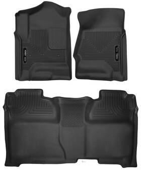 53908 Husky Liners Hl Xac - Front 2nd Row Black