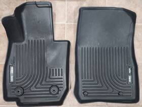 Husky Liners 753933967017 Weatherbeater Series Black Front And 2nd Seat Floor 96701