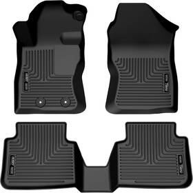 95551 Husky Liners Weatherbeater Floor Mats For 22-24 Subaru Wrx Front And 2nd Row