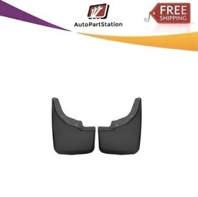57871 Husky Liners Fits 15-16 Black Dually Rear Mud Guards Silverado 3500 Hd
