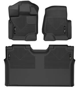 Hsk53498 Husky Liners 53498 X-act Contour Floor Mats For Ford F-150 And Lightning Front &