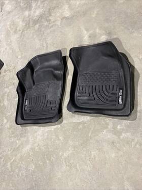 Hsk55571 Husky Liners 55571 Rubber Weather Floor Mats For Ford Fusion And Lincoln Mkz