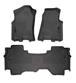 94011 Husky Liners Weatherbeater Floor Mats For 2019-2022 Dodge Ram 1500 Quad Cab