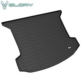 Cpt1-cxt517-1-bk Hyper Glory Hg Fits 17-25 Cadillac Xt5 Trunk Mat 3d Tpe All Weather Anti-slip Rear Cargo Liner