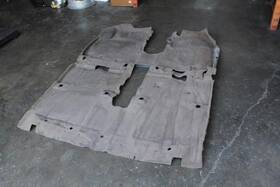 222.hy1208 Hyundai 2005 2006 2007 2008 2009 Tucson Carpet Floor Liner Rug Tan Trim Z9