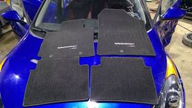 232.hy1w14 Hyundai Veloster 2014 Set Of 4 Floor Mats 464872
