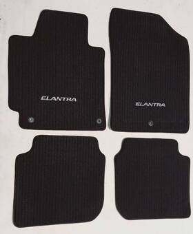 3xf14-ac500ry Hyundai New Oem Elantra Coupe Black Floor Mats 4 Piece 2013 2014