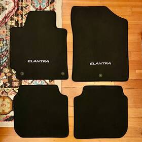 3xh14-ap100-ry Hyundai Oem 2011-2013 Elantra Floor Mats Carpet