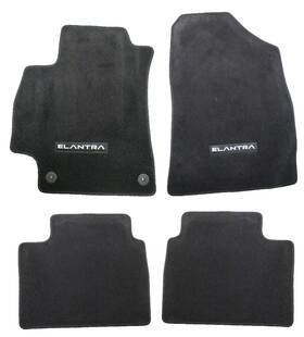 Abf14-ac001 Hyundai Oem 2022-2024 Elantra 4pc Mat Black Carpet Floor Mats Abf14-ac001 Hyundai Oem 2022-2024 Elantra 4pc Mat Black Carpet Floor Mats
