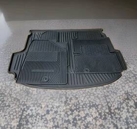 B8013-adu00 Hyundai 2013-2018 Santa Fe Sport All-weather Floor Mats Genuine Oem 5 Pc