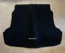 C2f12au000 Hyundai Sonata 2018-2019 Rear Trunk Cargo Tray Floor Carpet Mat Oem