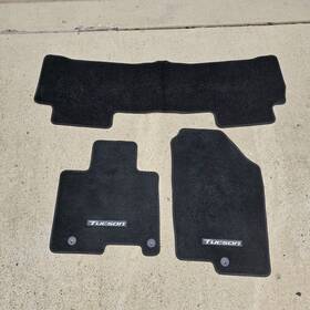 Cwf14-ac001 Hyundai 2022-2024 Tucson Hybrid Limited Floor Mats Front Back Genuine Oem