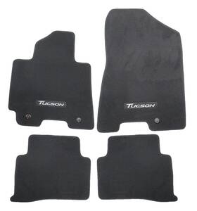 D3f14-ac500 Hyundai Oem 2019-2022 Tucson 4pc Mat Black Carpet Floor Mats