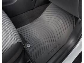 J9f13-ac000 Hyundai J9f13 Ac000 All Weather Floormats For 21-25 Kona New Genuine