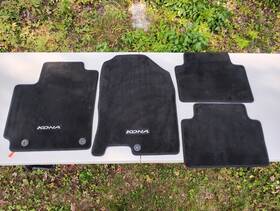 Ac000 Hyundai J9f14 2018-2023 Oem Kona 4pc Genuine Black Carpet Floor Mat Set Us