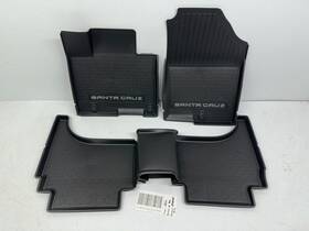 K5f13-ac001 Hyundai New 2023-2024 Santa Cruz Floor Liner All Weather Rubber Mat Set Of 4 Oem