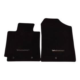 222hy1w14 Hyundai O589 Veloster Black Front Floor Mats 2012-2017 Like New