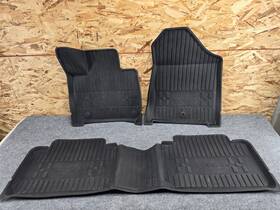 P6f13-ab510 Hyundai Santa Fe 24-26 All Weather Floor Mat Front And Rear Set Awd 2.5l Oem