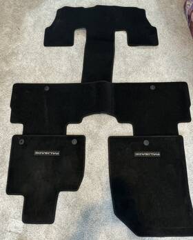 S8f14-ac070 Hyundai 2020-2024 Palisade Interior Floor Mats Carpet Cover Liner Oem