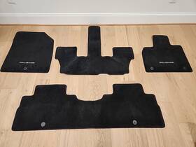 S8f14-ac500 Hyundai Oem 2020-25 Palisade Black Carpet Floor Mats Set Of 4 Take-outs S8f14-ac500 Hyundai Oem 2020-25 Palisade Black Carpet Floor Mats Set Of 4 Take-outs