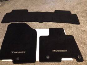 Cwf14-ac002 Hyundia 2022-2025 Hyundai Tucson Carpeted Floor Mats Oem Genuine Front And Back Cwf14-ac002 Hyundia 2022-2025 Hyundai Tucson Carpeted Floor Mats Oem Genuine Front And Back