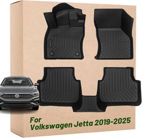 Tpo00117 Ibacpstore Car Floor Mats Replacement For Volkswagen Vw Jetta 2019-2025 Carpets