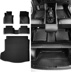 Fm-ma-005-zh-2 Ikabevem Fm-ma-005-zh-2%ika All Weather Floor Mats And Cargo Liner For 2019 2025 Mazda 3 Sedan