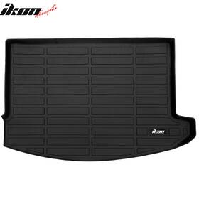Ikon Motorsports 198073313179 Fits 17-24 Mini Cooper Countryman F60 3d Tpe Rear Cargo Liner Trunk Tray Mats