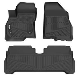 Cpd-cvboeuv22-1-bk Ikon Motorsports 3d Tpe Floor Mats Fit For 2022-2023 Chevy Bolt Euv