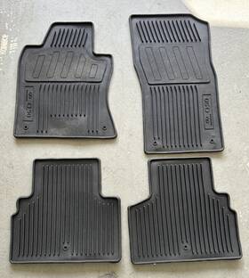999e1-j500 Infiniti Genuine Q50s 2014-up Oem Black All Weather Rubber Floor Mats Set Q50
