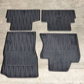 999e1-j6000v Infiniti Oem 2018-2023 Q50 Black All Season Rubber Floor Mat Set