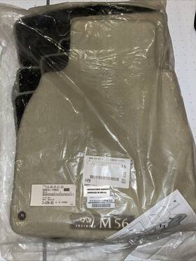 G4900-1pm3d Infiniti G4900-1pm1d 11-13 M56 Sedan Floor Mats Front And Rear Beige Oem