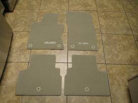 G4900-6hh0b Infiniti 2018-2024 Q50 Carpet Floor Mats Set Tan Beige Wheat Factory Oem New