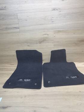 Infiniti G49005ca4a 2017 - 2024 Q60 Floor Carpet Liner Cover Mat Oem -front Set
