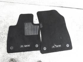 T99e2-5na2a Infiniti 2021-2023 Qx50 Front Driver Passenger Floor Mat - Sections Torn