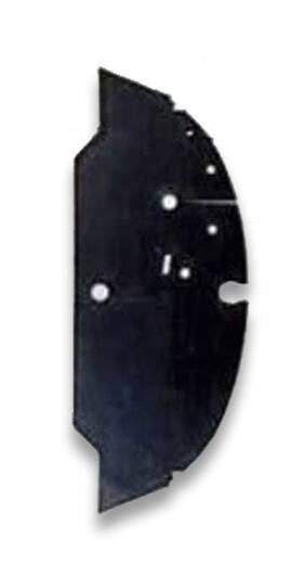 211863711a Isp Vw Type 2 1955-1959 Bus Front Floor Rubber Mat Kombi Microbus Deluxe Transporter