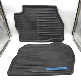 4z14-l-1 Isuzu Front Left Right Oem Rubber Floor Mat Pair 4z14 4y08