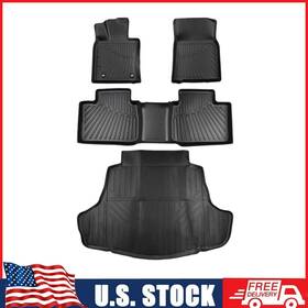 3w-camry Jack-autoparts For 2025 Toyota Camry Custom Tpe All Weather Mat 3w Floor Mats And Cargo Liner