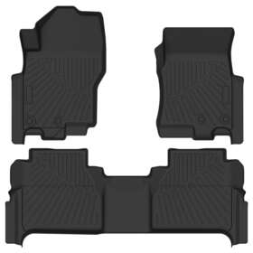 T99e4-9bu0a Jack-autoparts For 2022-2023 Nissan Frontier 4pcs Molded All Weather Floor Mats - Crew Cab New