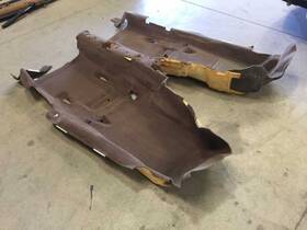 222.ja1s01 Jaguar 01 Xj8 4.0l 4 Door Used Oem Floor Carpet Insulation Sdz Trim