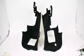 6w8345423bk Jaguar 07-09 Xk Xkr Left And Right Trunk Side Carpet Black Oem